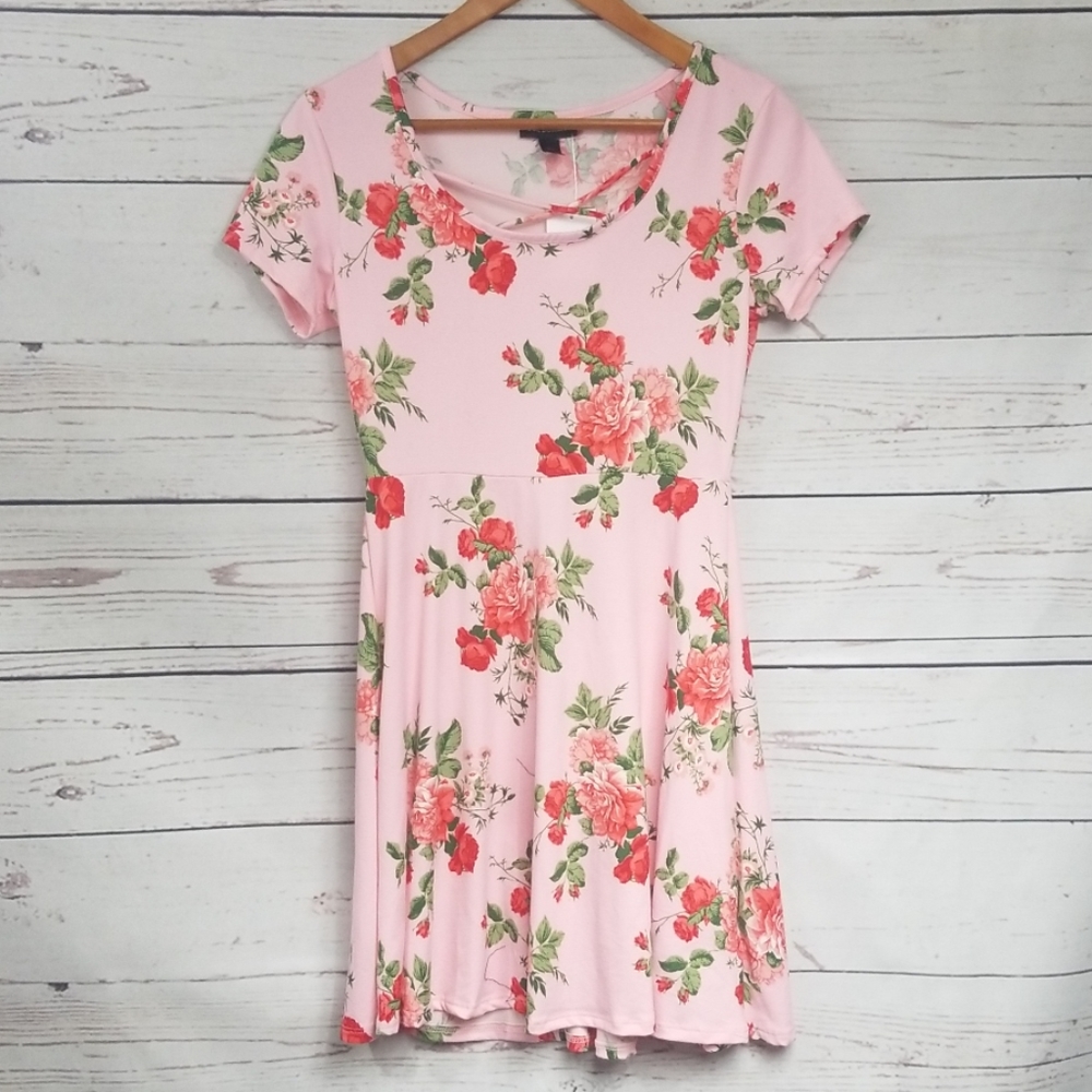 💕NWT💕Joe Boxer Floral Skater Dress Size/4for$20!